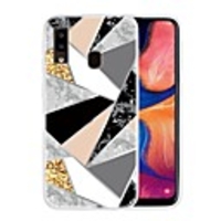 Case For Samsung Galaxy A10/A30/ Galaxy A50 Ultra-thin / Pattern Back Cover Geometric Pattern / Marble TPU For Galaxy A20/A20S/A30S/A40/A20E/A50S/A70/