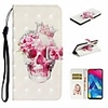 Case For Samsung Galaxy A10/A30/A50 Wallet / Card Holder / with Stand Full Body Cases Skull PU Leather For Galaxy M10/A20/A40/A70/A80/A90/A20E