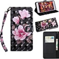 Case For Samsung Galaxy A10/Galaxy A30/Galaxy A50 Wallet / Card Holder / with Stand Full Body Cases Flower PU Leather For Galaxy A10S/A20/A20E/A20S/A2 Core/A40/A70/A80/A90/Note 10 Plus