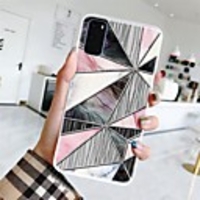 Case For Samsung Galaxy A10s / A91 / M80S / A81 / M60S Ultra-thin / Frosted / Pattern Back Cover Geometric Pattern / Marble TPU For Galaxy S20/S20 Ultra/S20 Plus/A01/A11/A21/A41/A51/A71