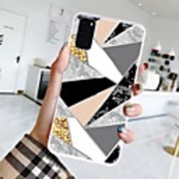 Case For Samsung Galaxy A10s / A91 / M80S / A81 / M60S Ultra-thin / Frosted / Pattern Back Cover Geometric Pattern / Marble TPU For Galaxy S20/S20 Ultra/S20 Plus/A01/A11/A21/A41/A51/A71