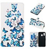 Case For Samsung Galaxy A20e / A7(2018) Magnetic / Flip / with Stand Full Body Cases Butterfly Hard PU Leather for Galaxy A9(2018)/A10/A30/20A/A40/A70/A9 2018/A3 2016/A5 2017/A3 2017/A5 2016