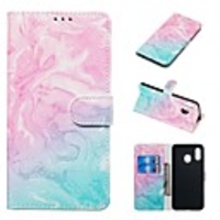 Case For Samsung Galaxy A20e / A7(2018) Magnetic / Flip / with Stand Full Body Cases Marble Hard PU Leather for Galaxy A9(2018)/A10/A30/20A/A40/A70/A9 2018/A3 2016/A5 2017/A3 2017/A5 2016