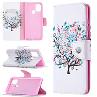Case For Samsung Galaxy A21S Note 20 A31 A70E A41 A11 M11 A01 A21 S20 S20 Plus S20 Ultra A51 A71 A10S A20S Card Holder Flip Full Body Cases Animal Tree Flower PU Leather miniinthebox