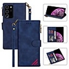 Case For Samsung Galaxy A21S Note 20 Ultra Note 10 9 8 A7 A6 2018 A31 A51 A71 5G A10 A20 A30 Wallet Card Holder with Stand Full Body Cases Solid Colored PU Leather