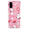 Case For Samsung Galaxy A21S Transparent Pattern Back Cover Christmas TPU Galaxy A11 A31 A41 A51 A71 A10 A20 A30 A40 A50 S10E S9 Plus S20 Ultra