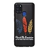 Case For Samsung Galaxy A21S Ultra-thin Frosted Back Cover Word Phrase Feathers TPU Soft Galaxy Note 20 Ultra S20 Plus A20E A20S A01 A11 A31 A41 A70S S10 A51 A71 A90 5G M11