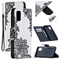 Case For Samsung Galaxy A21S Wallet Card Holder with Stand Full Body Cases Flower PU Leather Galaxy Note 20 Ultra S20 Plus A01 A11 M11 A21 A31 A41 A51 A71 5G Note 10 M31S