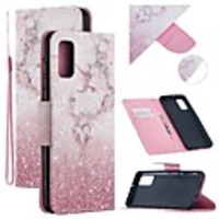 Case For Samsung Galaxy A21S Wallet Card Holder with Stand Full Body Cases Marble PU Leather Galaxy Note 20 Ultra S20 Plus A01 A11 M11 A21 A31 A41 A51 A71 5G Note 10 M31S