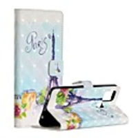 Case For Samsung Galaxy A21S Wallet Card Holder with Stand Full Body Cases Eiffel Tower PU Leather Galaxy S20 Ultra Note 10 Plus A20S A41 A01 A51 A71 A20E S10E
