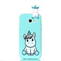 Case For Samsung Galaxy A3(2017) / A5(2017) / A5(2016) Pattern / DIY Back Cover Unicorn Soft TPU