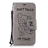 Case For Samsung Galaxy A3(2017) / A5(2017) / A5(2016) Wallet / Card Holder / with Stand Full Body Cases Animal Hard PU Leather