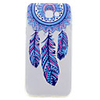Case For Samsung Galaxy A3(2017) / A5(2017) / A7(2017) Embossed / Pattern Back Cover Dream Catcher Soft TPU