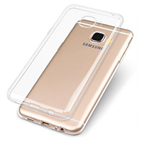Case For Samsung Galaxy A3(2017) / A5(2017) / A7(2017) Transparent Back Cover Solid Colored Soft TPU miniinthebox