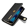 Case For Samsung Galaxy A3(2017) / A5(2017) / A7(2017) Wallet / Card Holder / Flip Full Body Cases Solid Colored Hard Genuine Leather