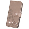 Case For Samsung Galaxy A3(2017) / A5(2017) / A7(2017) Wallet / Card Holder / Rhinestone Full Body Cases Solid Colored Hard PU Leather miniinthebox