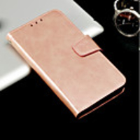 Case For Samsung Galaxy A3(2017) / A5(2017) / A8 2018 Card Holder / with Stand / Flip Full Body Cases Solid Colored Hard PU Leather