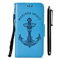 Case For Samsung Galaxy A3(2017) / A5(2017) / A8 2018 Wallet / Card Holder / with Stand Full Body Cases Word / Phrase Hard PU Leather