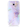 Case For Samsung Galaxy A3(2017) / A5(2017) IMD / Pattern Back Cover Marble Soft TPU