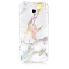 Case For Samsung Galaxy A3(2017) / A5(2017) Plating / IMD Back Cover Marble Soft TPU