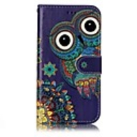 Case For Samsung Galaxy A3(2017) / A5(2017) Wallet / Card Holder / with Stand Full Body Cases Owl Hard PU Leather