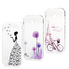 Case For Samsung Galaxy A5 Ultra-thin / Transparent / Pattern Back Cover Cartoon Soft TPU