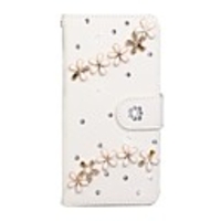 Case For Samsung Galaxy A50/Galaxy A40/Galaxy A70 Wallet / Card Holder / Rhinestone Full Body Cases Solid Colored PU Leather For Galaxy A20E/A01/A11/A21/A41/A51/A71/S20 Ultra/S20 Plus