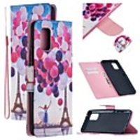 Case For Samsung Galaxy A51 5G Wallet Card Holder with Stand Full Body Cases Eiffel Tower PU Leather Galaxy A71 M31S A10E A20E A20S A30 A41 A50S A70 A80 A90
