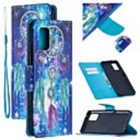 Case For Samsung Galaxy A51 5G Wallet Card Holder with Stand Full Body Cases Feathers PU Leather Galaxy A71 M31S A10E A20E A20S A30 A41 A50S A70 A80 A90