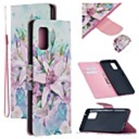 Case For Samsung Galaxy A51 5G Wallet Card Holder with Stand Full Body Cases Flower PU Leather Galaxy A71 M31S A10E A20E A20S A30 A41 A50S A70 A80 A90