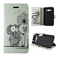 Case For Samsung Galaxy A5(2016) / A3(2016) / A5 Card Holder / with Stand / Flip Full Body Cases Elephant PU Leather