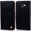Case For Samsung Galaxy A5(2016) Card Holder / Flip Full Body Cases Solid Colored Hard PU Leather for A5(2016)
