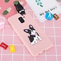 Case For Samsung Galaxy A5(2018) / A6 (2018) / A6 (2018) Pattern / DIY Back Cover Dog Soft TPU