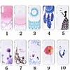Case For Samsung Galaxy A5(2018) / A6 (2018) / A6 (2018) Transparent / Pattern Back Cover Flower Soft TPU