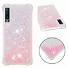 Case For Samsung Galaxy A6 (2018) / A6 (2018) / Galaxy A7(2018) Shockproof / Flowing Liquid / Transparent Back Cover Glitter Shine Soft TPU