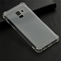 Case For Samsung Galaxy A6 (2018) / A6 (2018) / Galaxy A7(2018) Shockproof / Transparent Back Cover Transparent Soft TPU