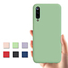 Case For Samsung Galaxy A6 (2018) / A6 (2018) / Galaxy A7(2018) Shockproof Back Cover Solid Colored Soft TPU / Silicone / Cotton Fabric
