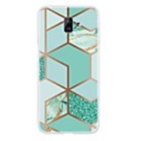 Case For Samsung Galaxy A6 (2018) / A6 (2018) / Galaxy A7(2018) Ultra-thin / Pattern Back Cover Geometric Pattern / Marble TPU
