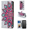 Case For Samsung Galaxy A6 (2018) / A6 (2018) / Galaxy A7(2018) Wallet / Card Holder / with Stand Full Body Cases Mandala Hard PU Leather