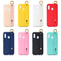 Case For Samsung Galaxy A6 (2018) / A6 (2018) / Galaxy A7(2018) with Stand / Frosted Back Cover Solid Colored TPU