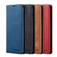 Case For Samsung Galaxy A6 (2018) / Galaxy A7(2018) / A8 2018 Wallet / Card Holder / with Stand Full Body Cases Solid Colored Hard PU Leather
