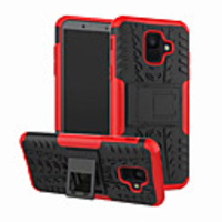 Case For Samsung Galaxy A6 (2018) with Stand Back Cover Armor Hard PC