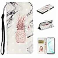 Case For Samsung Galaxy A6 (2018)/A7(2018) / A8 2018 Wallet / Card Holder / with Stand Full Body Cases Marble PU Leather For Galaxy A10S/A20S/A30S/A50S/Note 10 Plus/J6 Plus/J4 Plus/Note 10