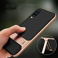 Case For Samsung Galaxy A70 / A50 with Stand Back Cover Solid Colored TPU / PC Phone Case For Samsung Galaxy A40 / A30 / A20 / A10 miniinthebox