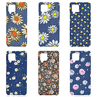 Case For Samsung Galaxy A91 / M80S / Galaxy A51 / Galaxy A7(2018) Shockproof / Dustproof Back Cover Flower Oxford Cloth / PC miniinthebox