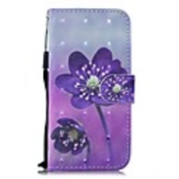 Case For Samsung Galaxy A9(2018) / Galaxy A10/Galaxy A30 Wallet / with Stand / Flip Full Body Cases Flower PU Leather For Galaxy A20/A20E/A40/A50/A70/A10S/A20S/A80/A2 Core
