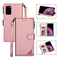 Case For Samsung Galaxy Galaxy A10(2019) / Galaxy A50(2019) / Galaxy M10(2019) Card Holder / Shockproof / Magnetic Full Body Cases Solid Colored PU Leather