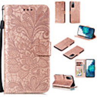 Case For Samsung Galaxy Galaxy A30(2019) / Galaxy A50(2019) / Samsung Galaxy A40(2019) Card Holder / Flip / Magnetic Full Body Cases Solid Colored / Flower PU Leather