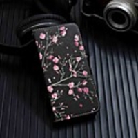 Case For Samsung Galaxy Galaxy A7(2018) / Galaxy A10(2019) / Galaxy A30(2019) Wallet / Card Holder / with Stand Full Body Cases Flower PU Leather
