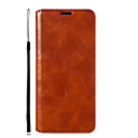 Case For Samsung Galaxy Galaxy A81 / M60S Wallet / Shockproof / Flip Full Body Cases Solid Colored PU Leather